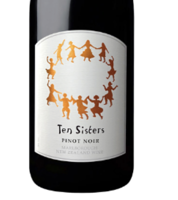 (image for) Ten Sisters Marlborough Single Vineyard Pinot Noir 2020